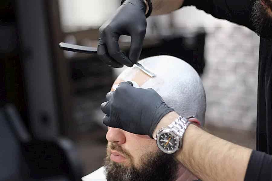 Dangerous Shaving - Head Shaving